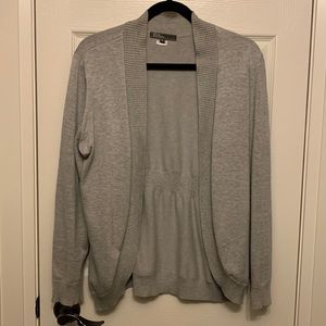 Grey Knit Cardigan